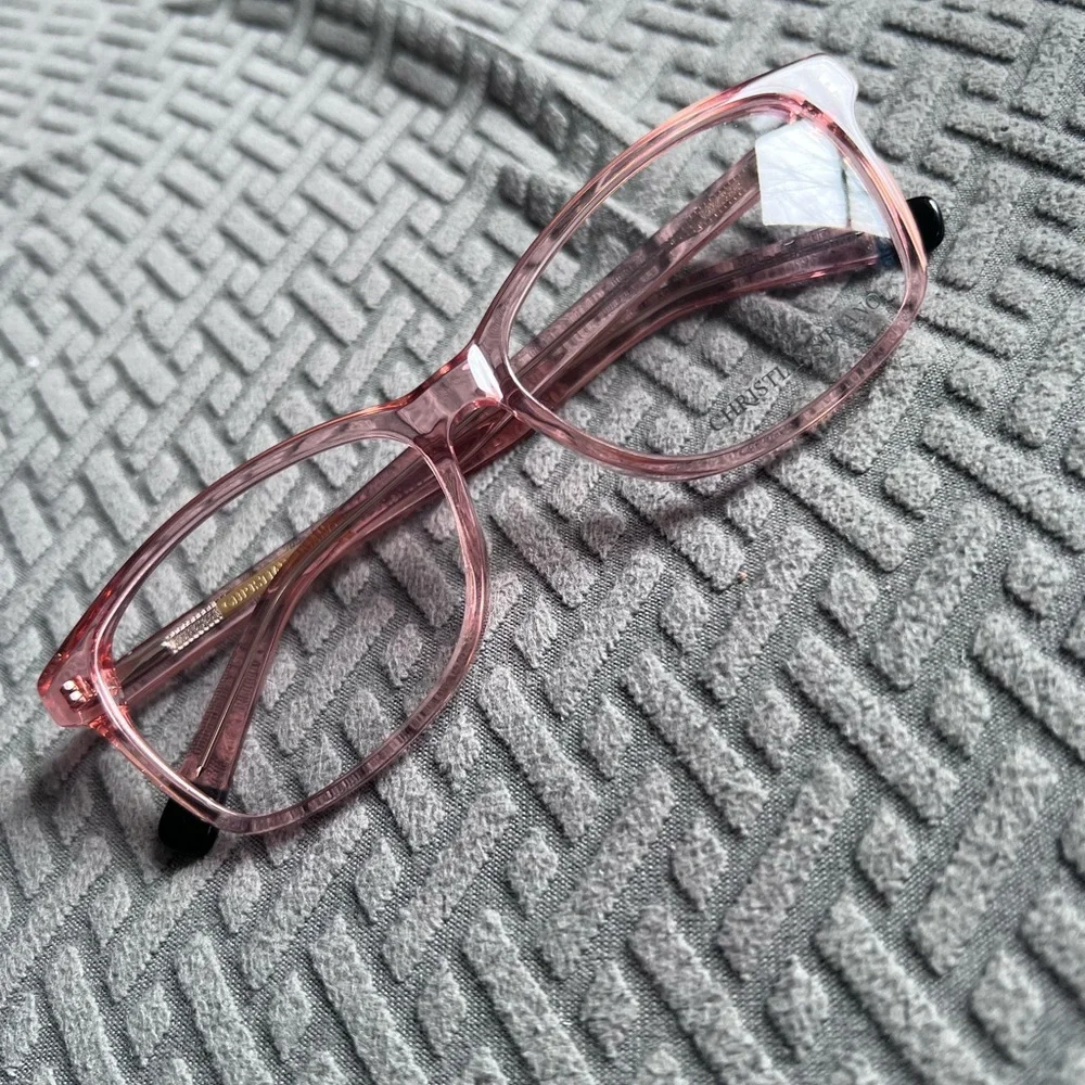 CHRISTIAN SIRIANO SASHA 55:15 140 Pink women’s eye frames M91 - Picture 1 of 2